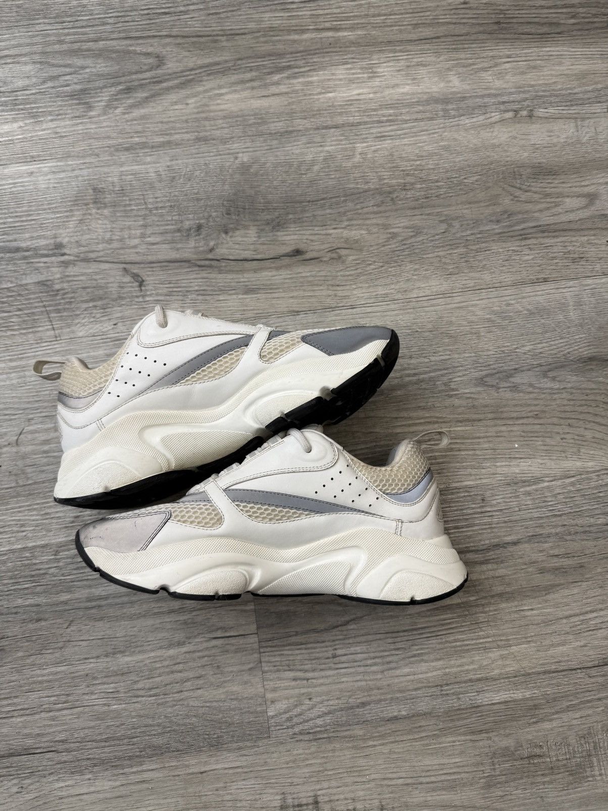 Dior Dior B22 - White/Grey Size US 9 / EU 42 - 3 Thumbnail