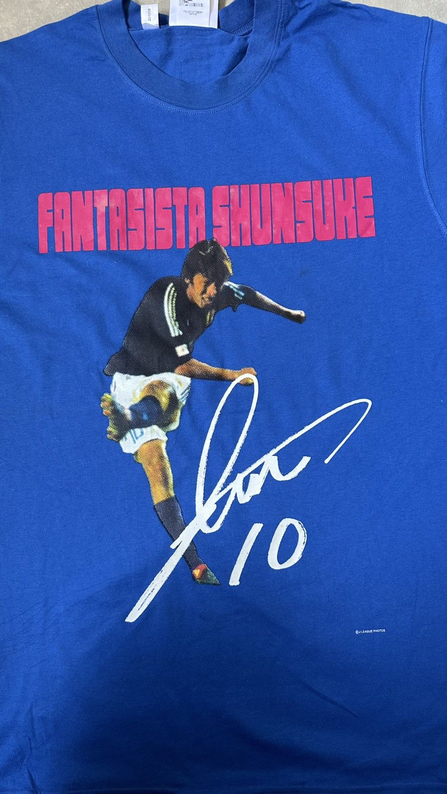 Adidas VINTAGE ADIDAS FANTASISTA SHUNSUKE JAPAN PLAYER TEE 2004 Size US M / EU 48-50 / 2 - 2 Thumbnail