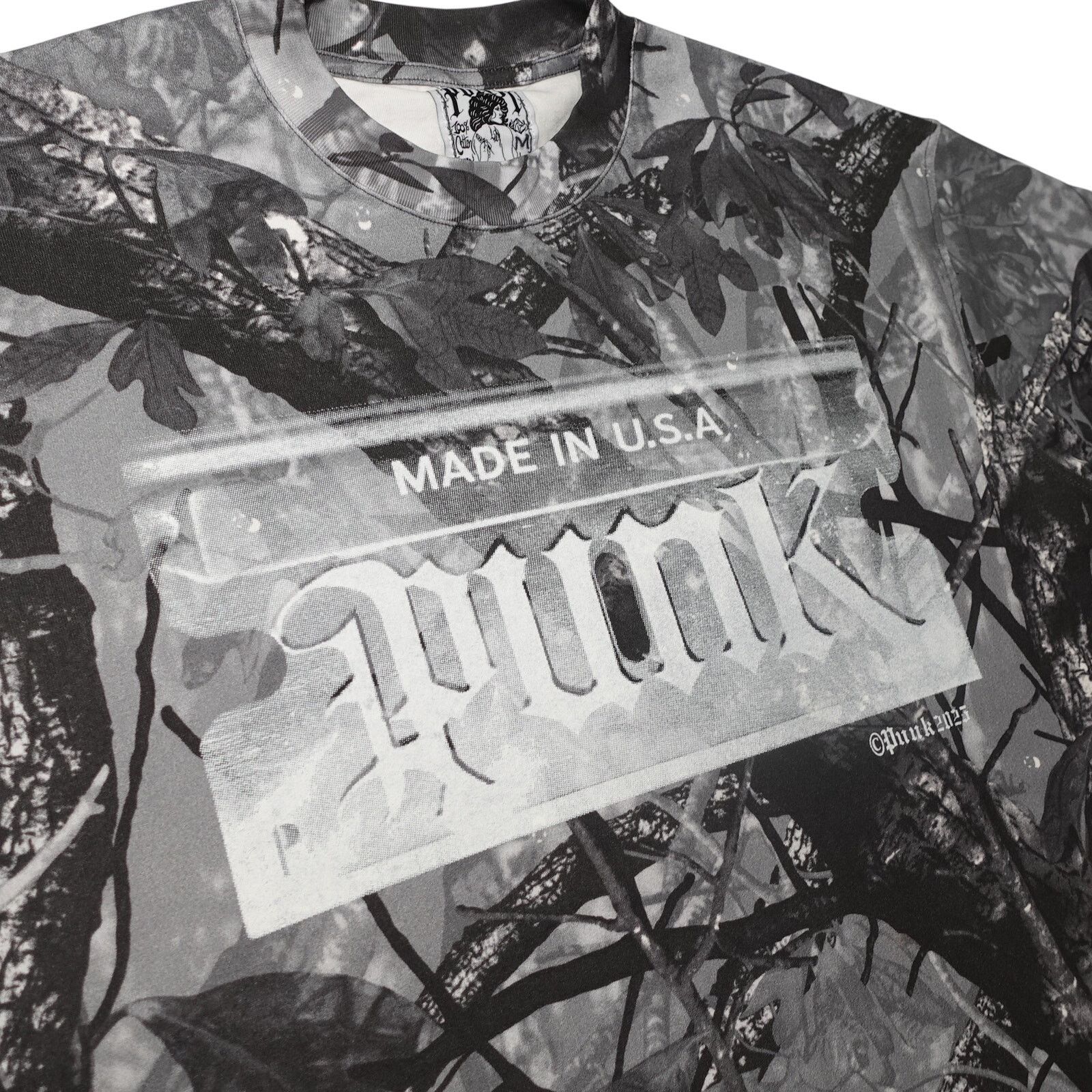 Other Punk El Jefe Razor Blade Black 100% Cotton Camouflage sz M Size US M / EU 48-50 / 2 - 5 Thumbnail