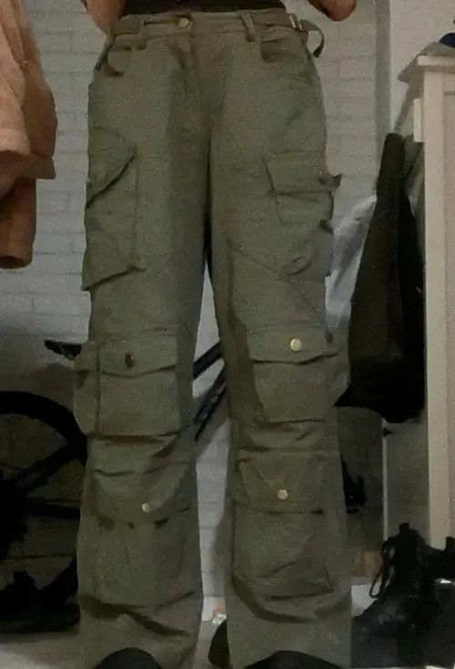 Japanese Brand Cargo Pants Multi-pockets Size US 30 / EU 46 - 3 Thumbnail