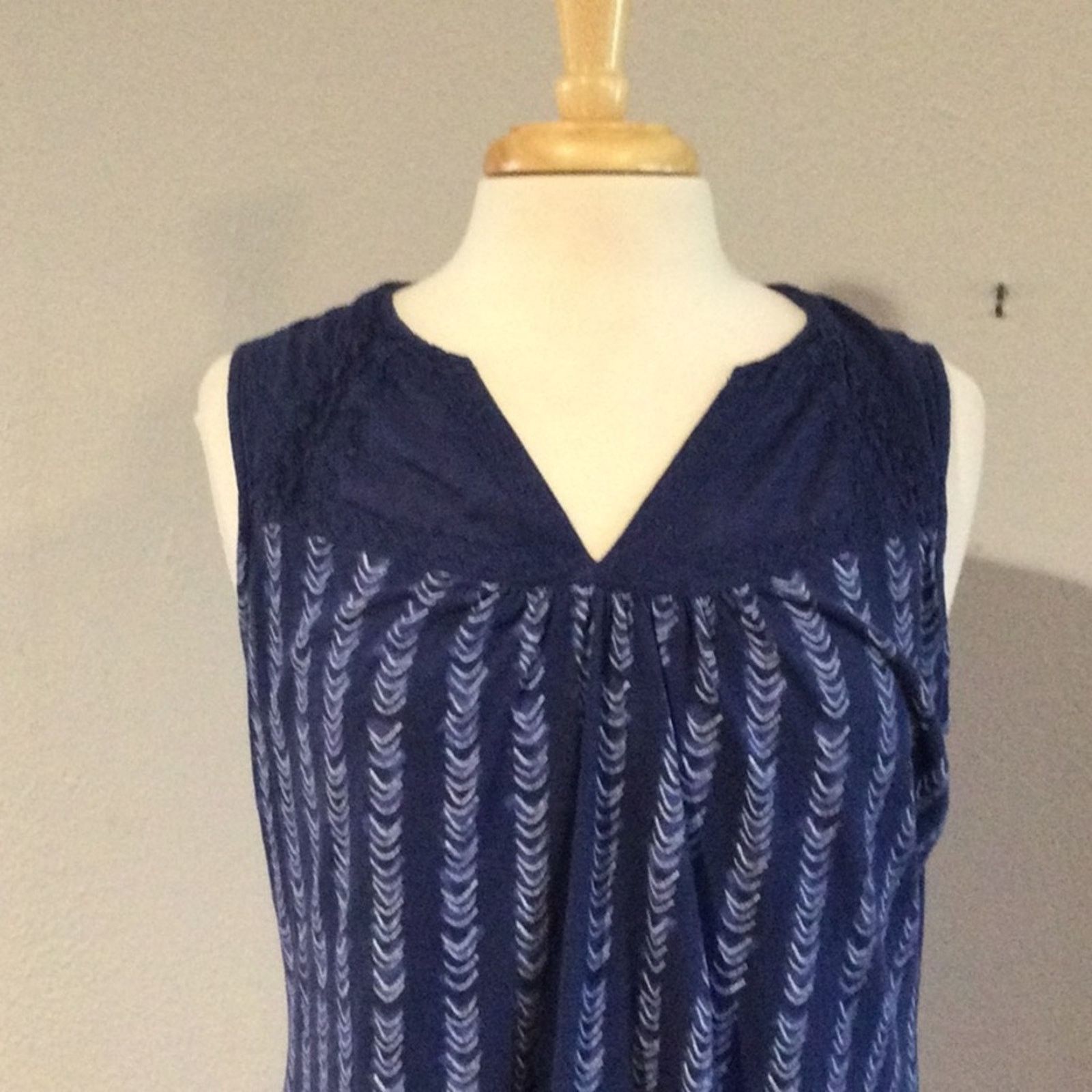 Other Bob Timberlake Blue & White Stripe Tank Size L Size L / US 10 / IT 46 - 2 Thumbnail
