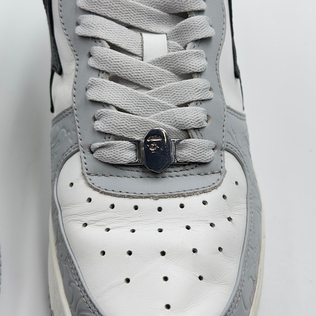 Bape A Bathing Ape Bapesta Grey/Black 2021 Size US 10 / EU 43 - 10 Thumbnail