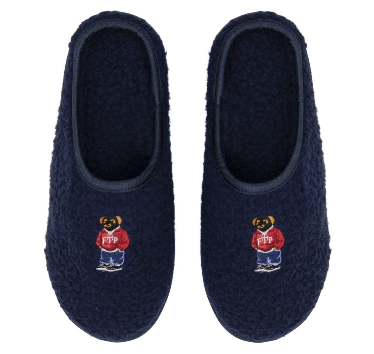 Fuck The Population FTP Teddy Bear Slippers Size US 11 / EU 44 - 1 Thumbnail