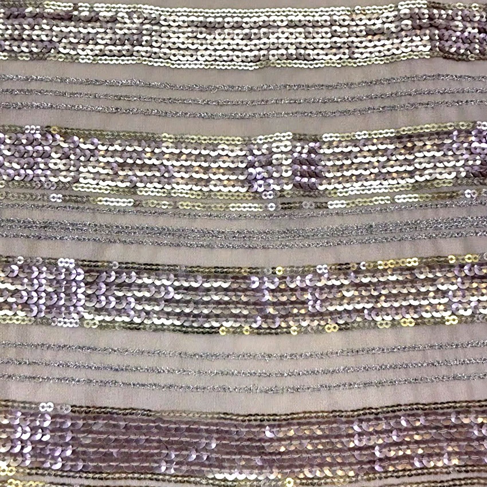 Express Express Metallic Sequin Embellished Gold Tank Regular Size L Size L / US 10 / IT 46 - 2 Thumbnail