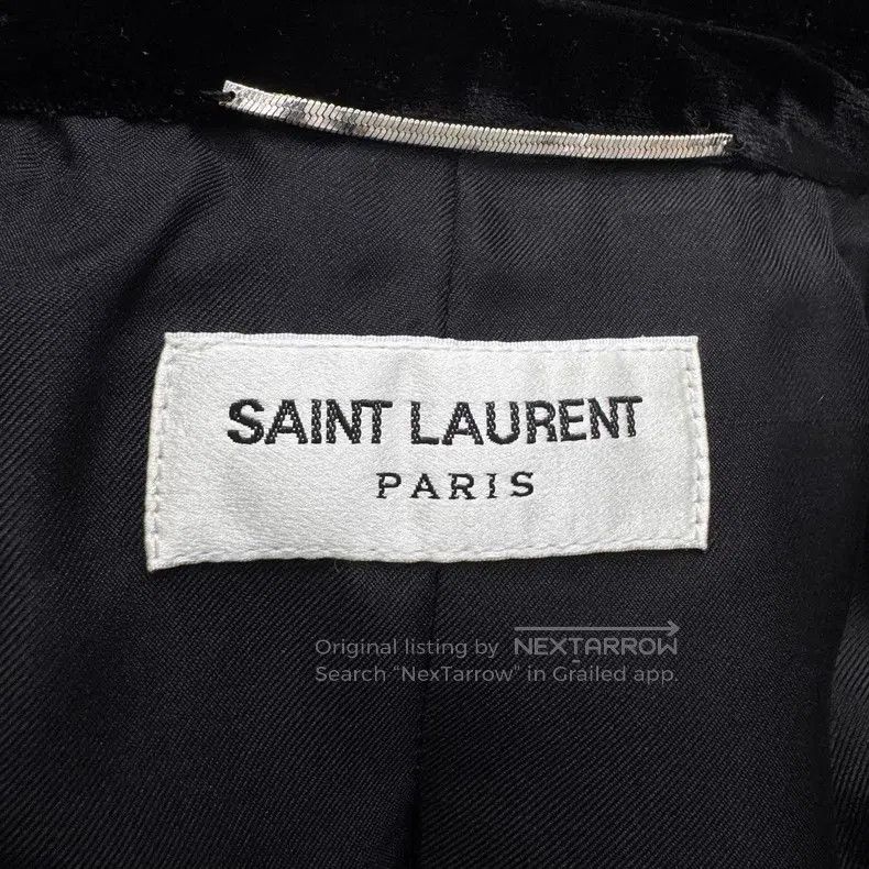Saint Laurent Paris Saint Laurent Paris Velvet Jacket Size US S / EU 44-46 / 1 - 3 Thumbnail