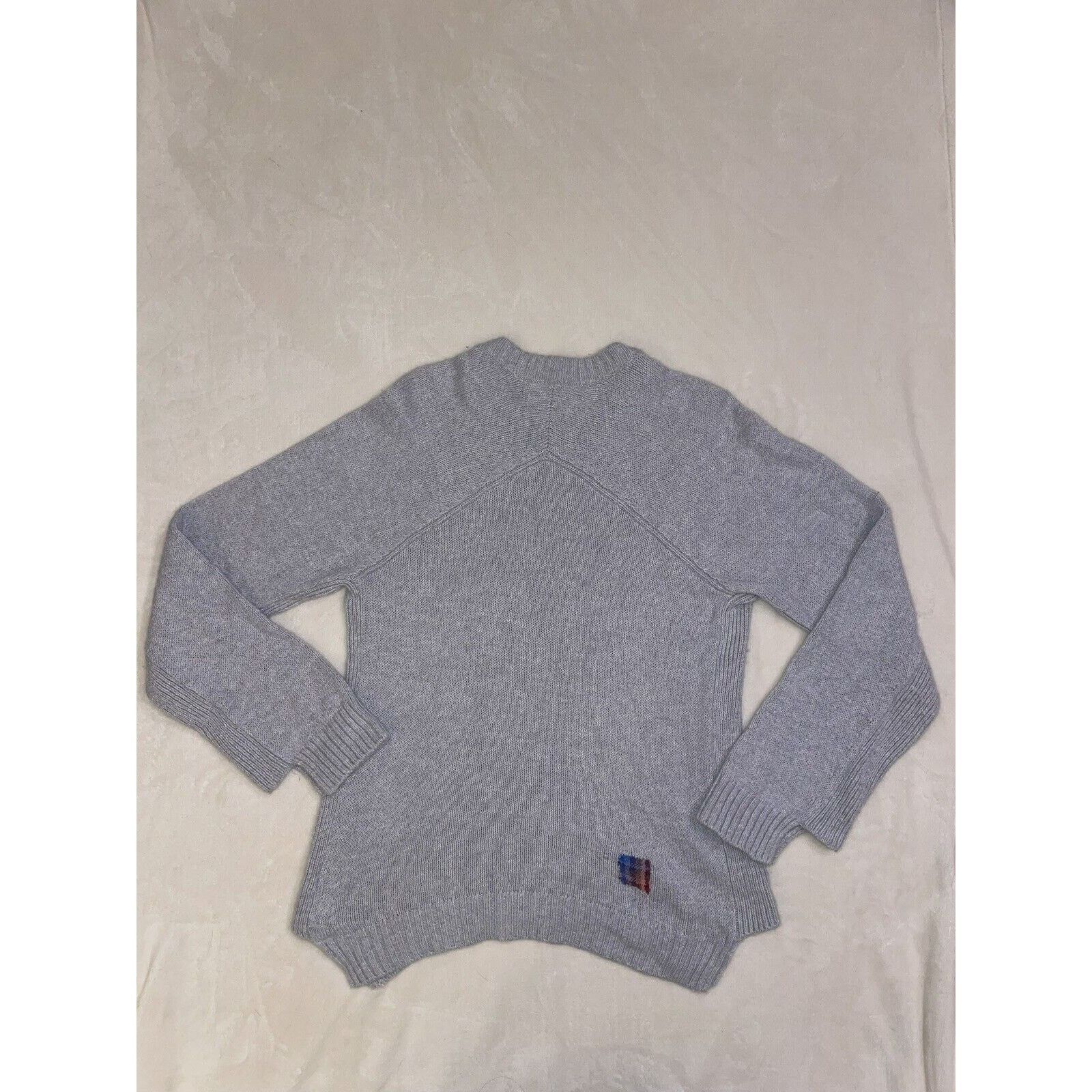 NAADAM NAADAM Women's Natural Cotton-blend Gray Sweater Medium Size M / US 6-8 / IT 42-44 - 2 Thumbnail