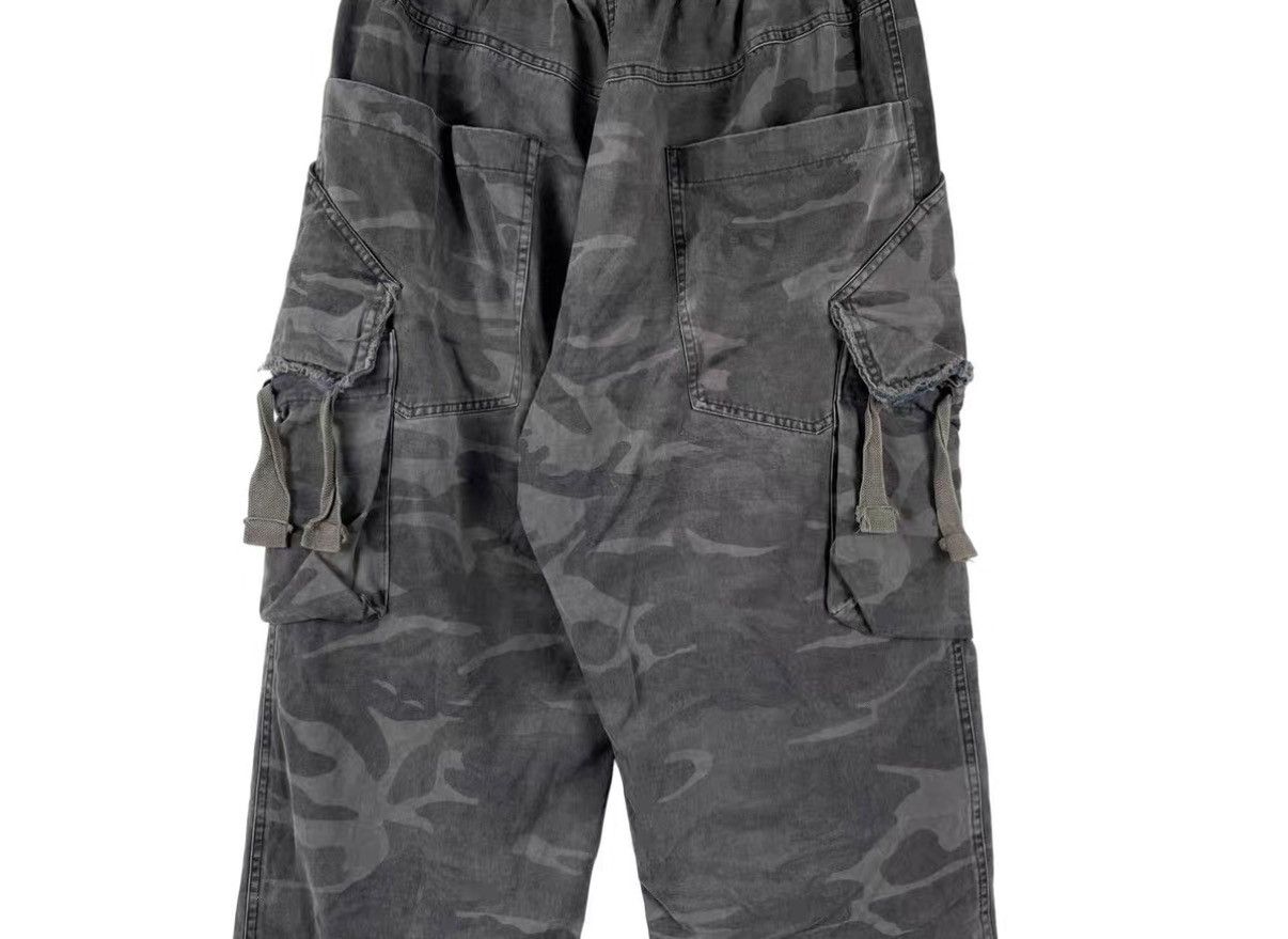 Song For The Mute Song For The Mute 23.2 Camo Layered Cargo Pants J31 Size US 34 / EU 50 - 5 Thumbnail