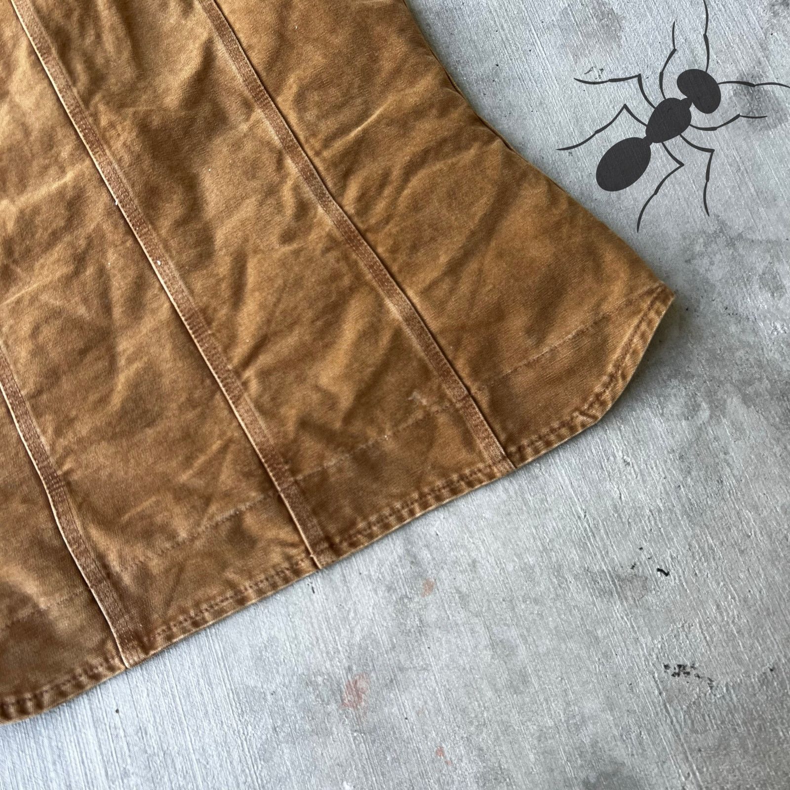 Carhartt × Vintage Carhartt WOMENS WV001 brown Sherpa lined work wear vest Size US L / EU 52-54 / 3 - 6 Thumbnail