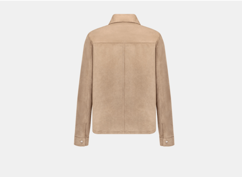 Dior o1w1db11025 013L42 Overshirt in Beige Size US L / EU 52-54 / 3 - 2 Thumbnail