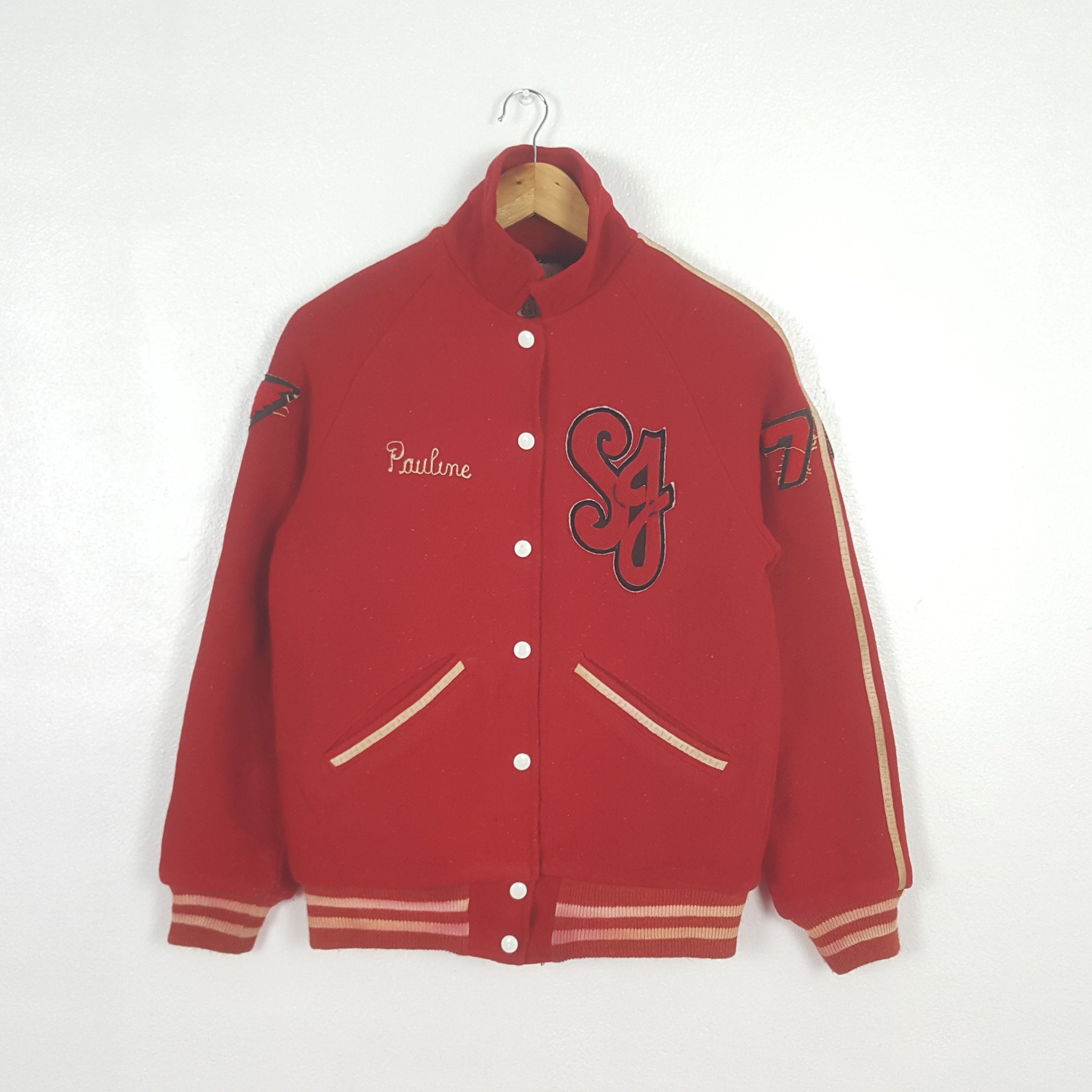 St. John Vintage St John Pauline American Varsity Sweatshirt C304N8 Size US S / EU 44-46 / 1 - 3 Thumbnail