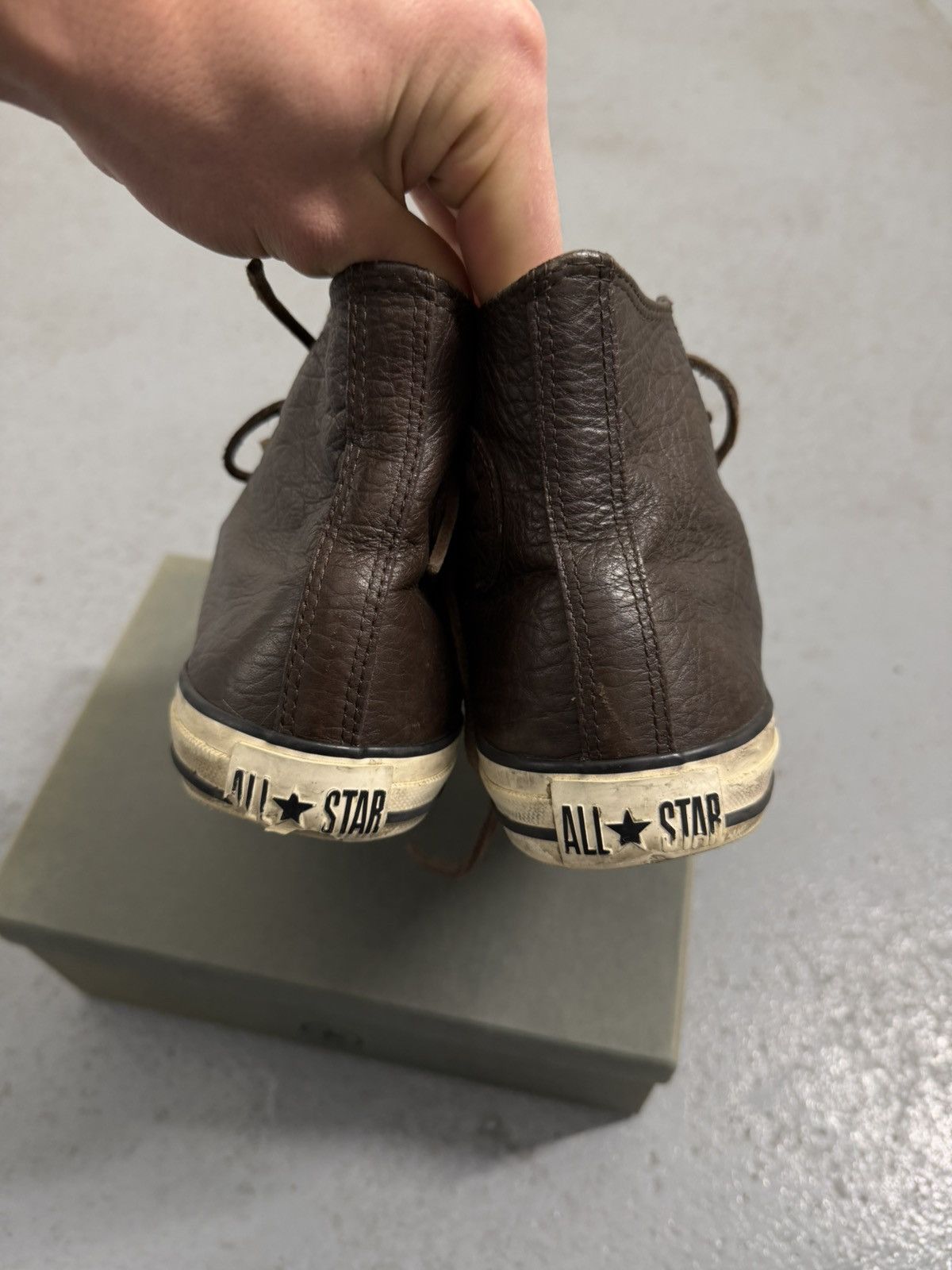 Converse × John Varvatos John Varvatos x Converse Leather Laces Sneakers With Box Size US 8.5 / EU 41-42 - 6 Thumbnail