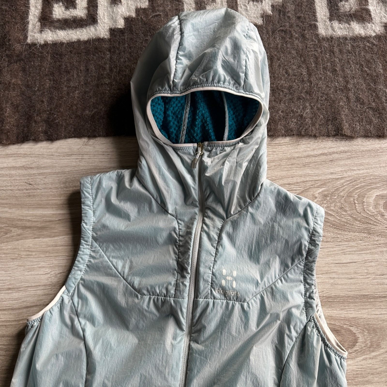Haglofs Haglöfs Aran Vest Hooded Outdoor Gilet Jacket Size S / US 4 / IT 40 - 1 Thumbnail