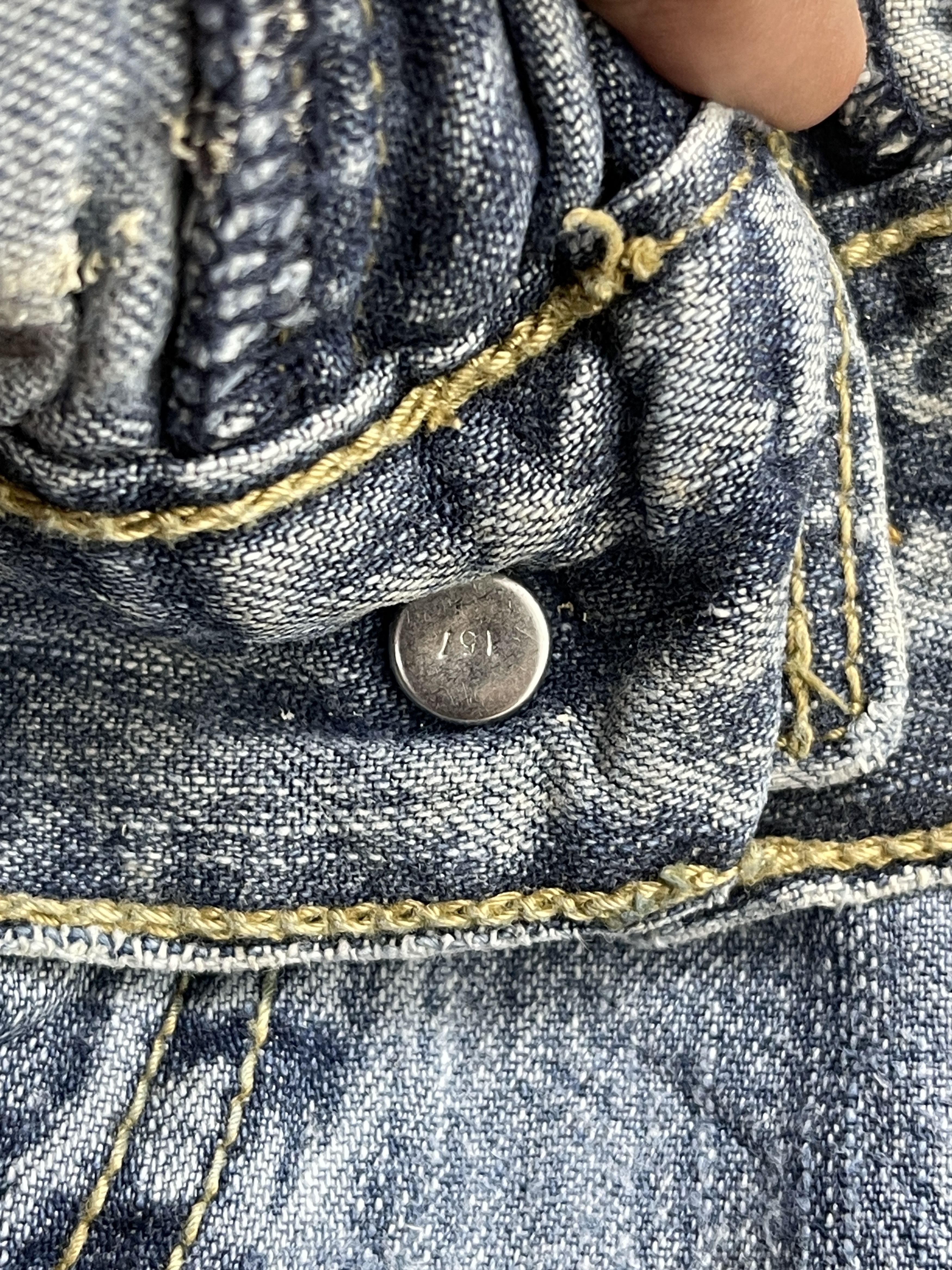 Levi's Vintage Levis Carpenter Loose Straight Jeans DP2570 Size US 32 / EU 48 - 11 Thumbnail