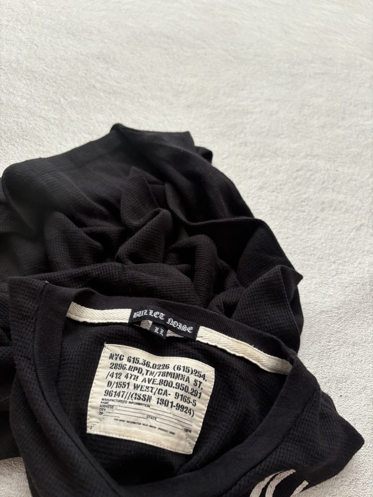 Hysteric Glamour Y2k Bullet noise ifsixwasnine punk style longsleeve Size L / US 10 / IT 46 - 4 Thumbnail