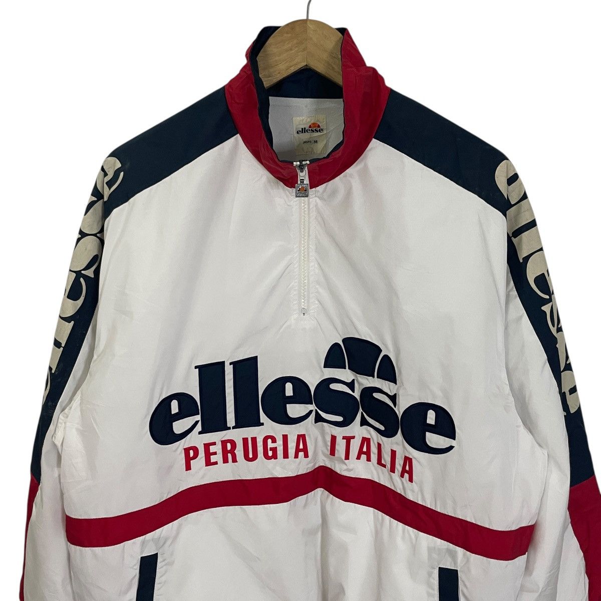 Ellesse Vintage Ellesse Half Zipper Jacket Size US XL / EU 56 / 4 - 2 Thumbnail