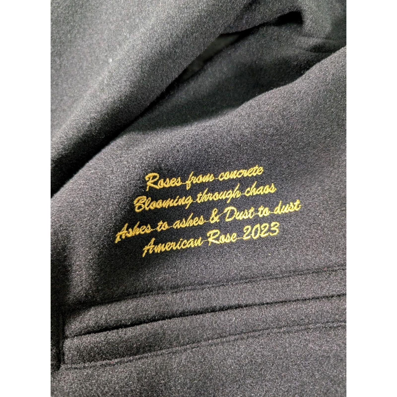 Vintage VINTAGE Civil Regime Blooming Skies Varsity Jacket Mens Small Black Embroidered Pegasus Size US S / EU 44-46 / 1 - 3 Thumbnail