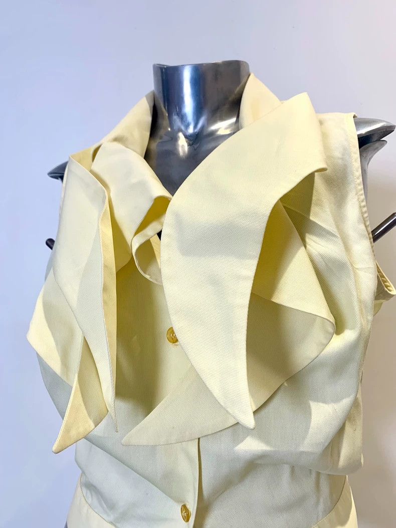 Vivienne Westwood Vivienne Westwood size1 Rare golden lace-edged bodice vest Size M / US 6-8 / IT 42-44 - 4 Thumbnail