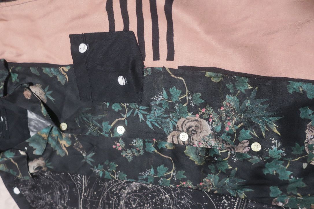 Allsaints Rlaxed Fit Repurpose Mixed Print Shirt Size US S / EU 44-46 / 1 - 4 Thumbnail