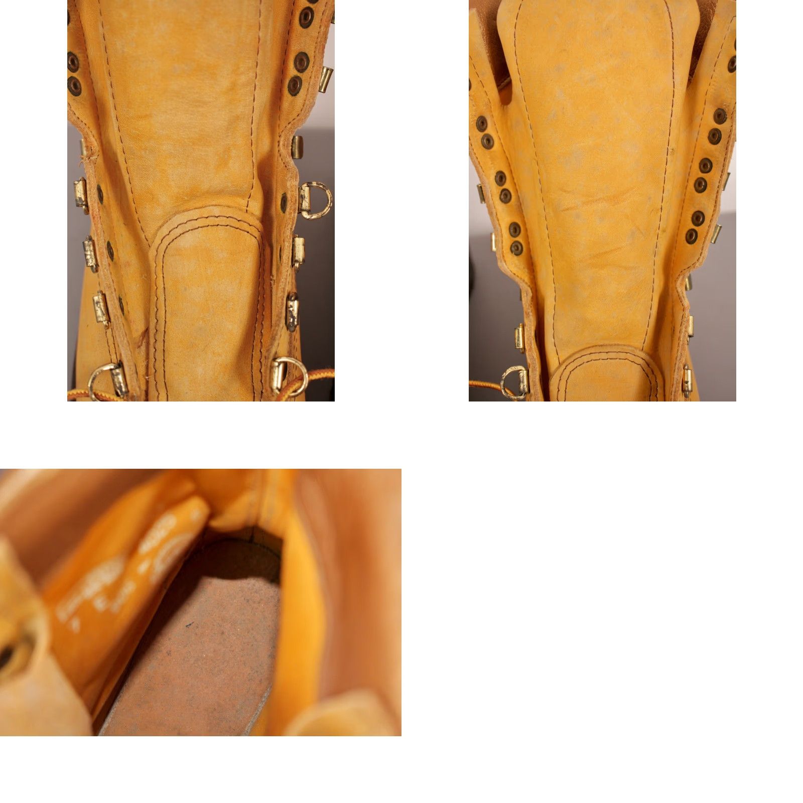 Mason's VINTAGE Mason Boots Mens VTG NOS 1970 Tan Leather Hiking Hunting Sz 7 E 70s Outdoor Shoes Size US 7 / EU 40 - 11 Thumbnail