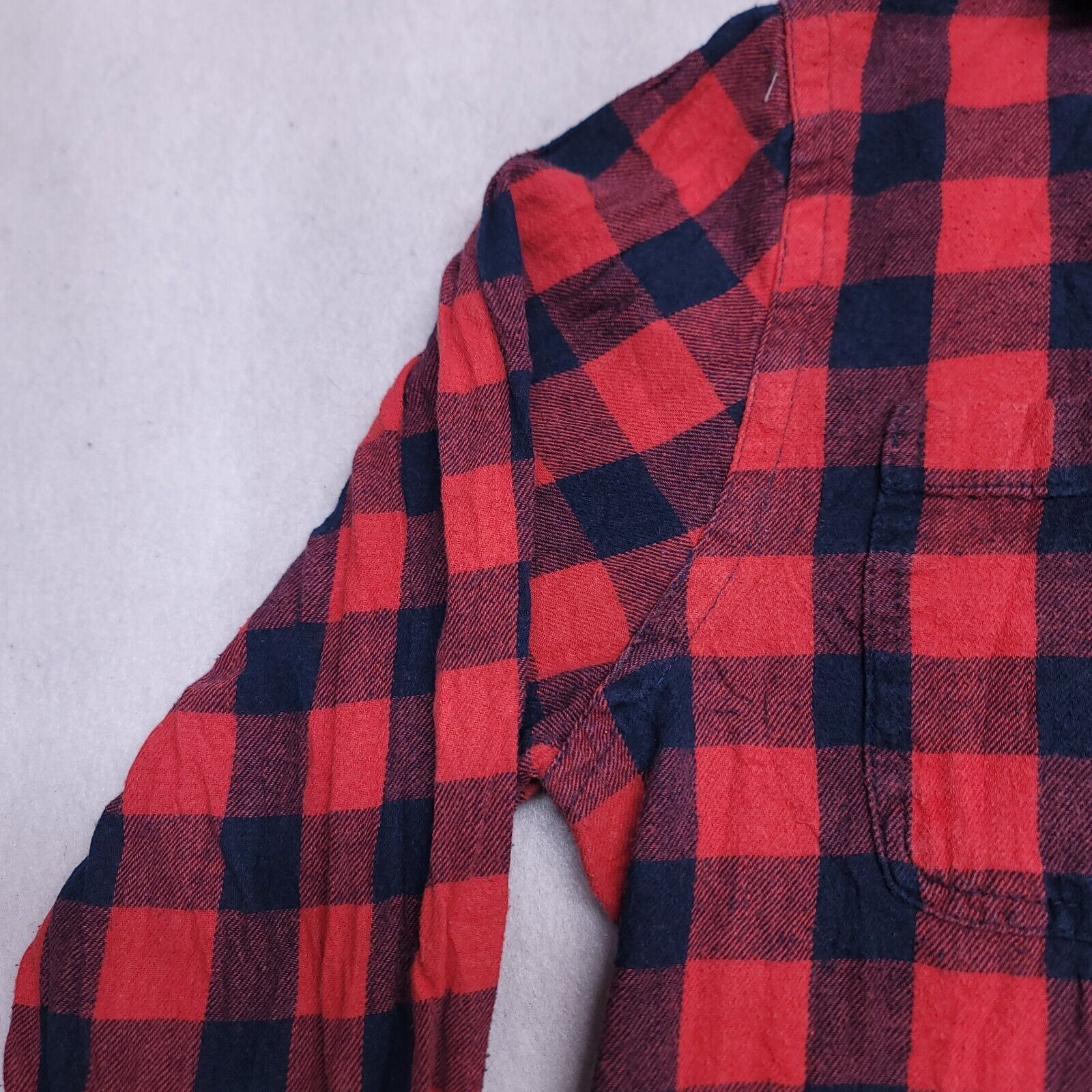 Boston Traders Boston Traders Buffalo Check Flannel Shirt Mens Size M Red Size US M / EU 48-50 / 2 - 4 Thumbnail