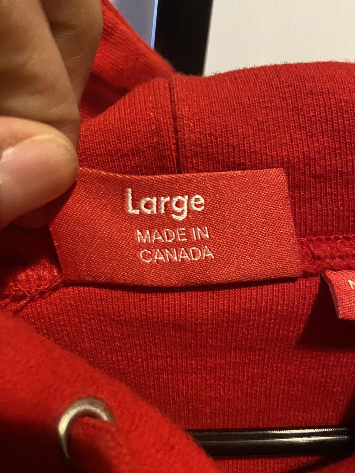 Supreme Supreme FW16 Reverse Fleece Hoodie Size US L / EU 52-54 / 3 - 4 Thumbnail
