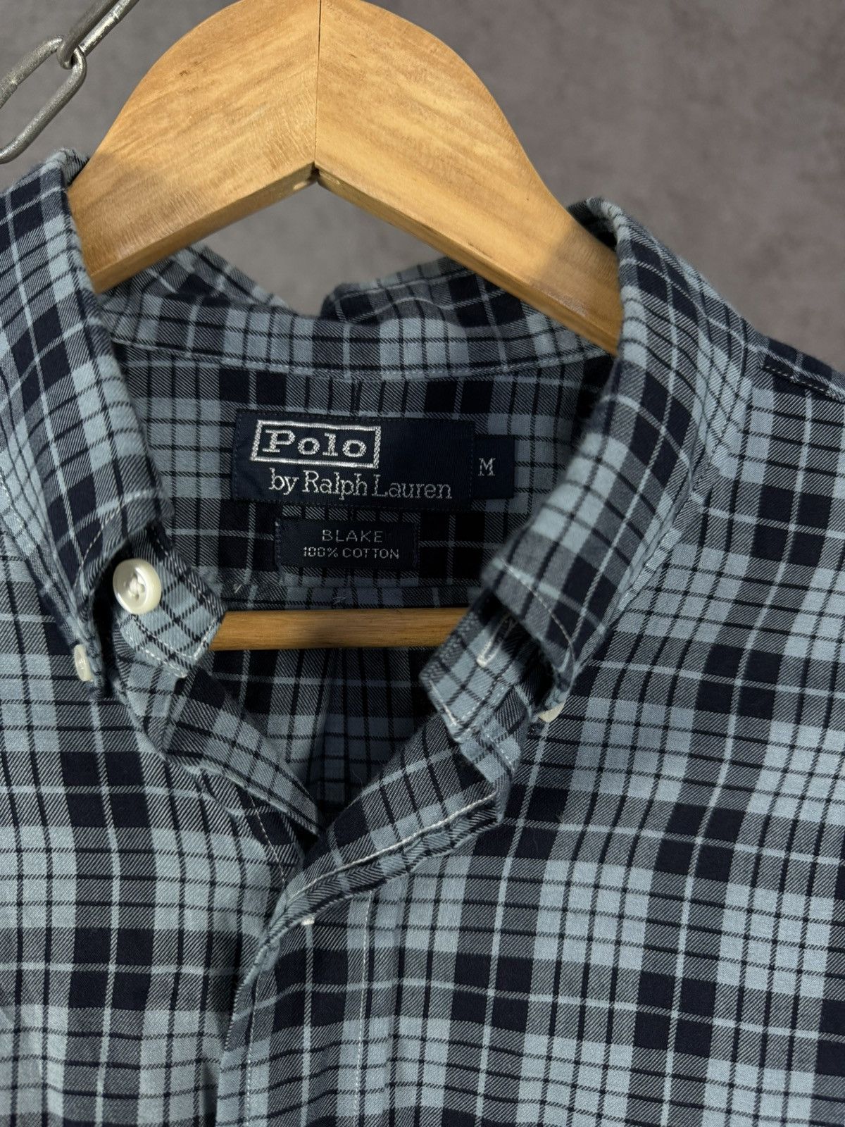 Polo Ralph Lauren Polo Ralph Lauren Blake vintage designer checkered shirt Size US XL / EU 56 / 4 - 4 Thumbnail
