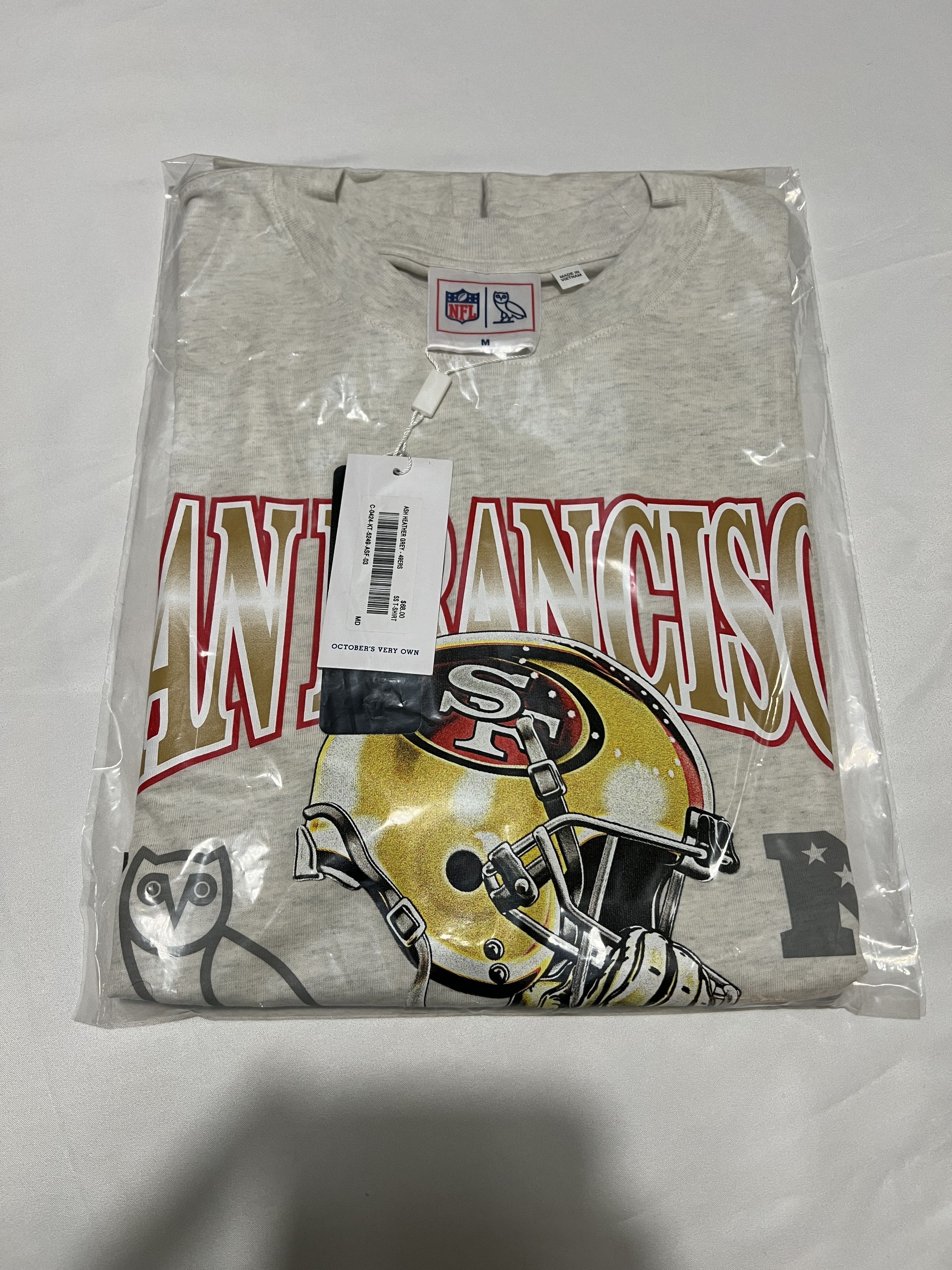 Drake OVO x NFL San Francisco 49ers Graphic Team T-Shirt Size US M / EU 48-50 / 2 - 1 Thumbnail