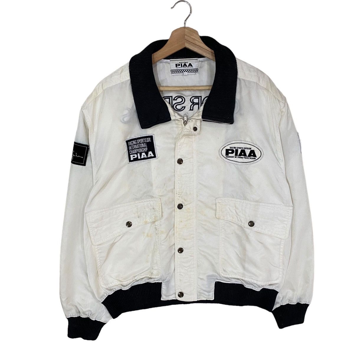 Sports Specialties 🔥VTG PIAA SPORT RACING DIVISION BOMBERS JACKET Size US M / EU 48-50 / 2 - 1 Thumbnail