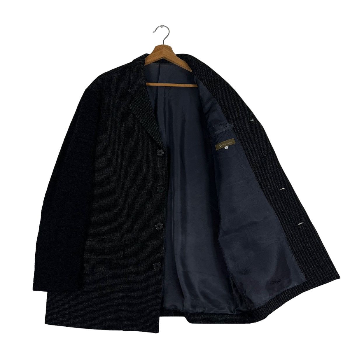 🔥VTG 80’s Y’S FOR MEN WOOL JACKET CARDIGAN SLEEVE