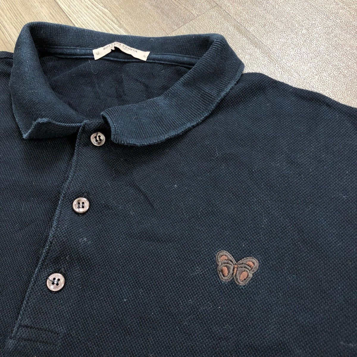 Bottega Veneta 90s Vintage Bottega Veneta Polo Shirt Italian Design Size US S / EU 44-46 / 1 - 6 Thumbnail