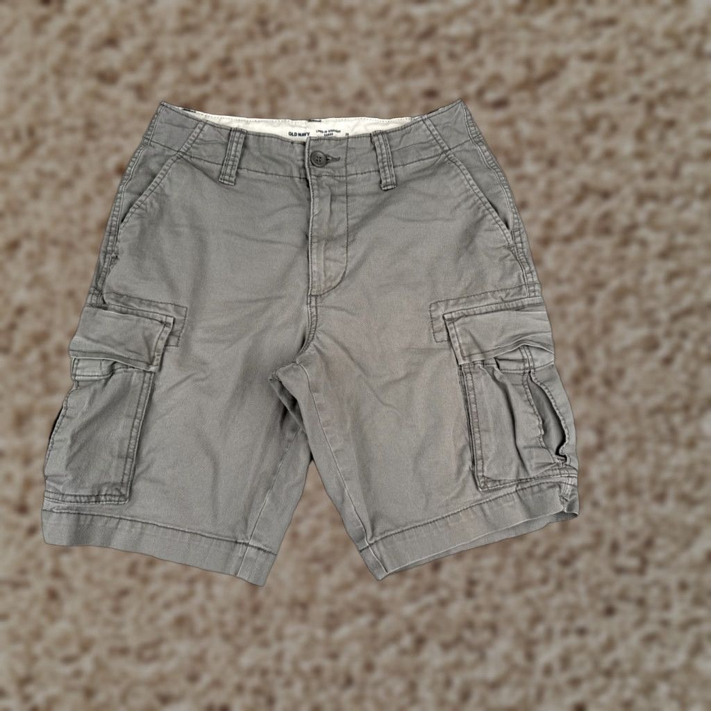 Dockers Dockers Shorts Men 28 Gray Lived In Straight Cargo Built In Flex Cotton 28x10 Size US 28 / EU 44 - 1 Thumbnail