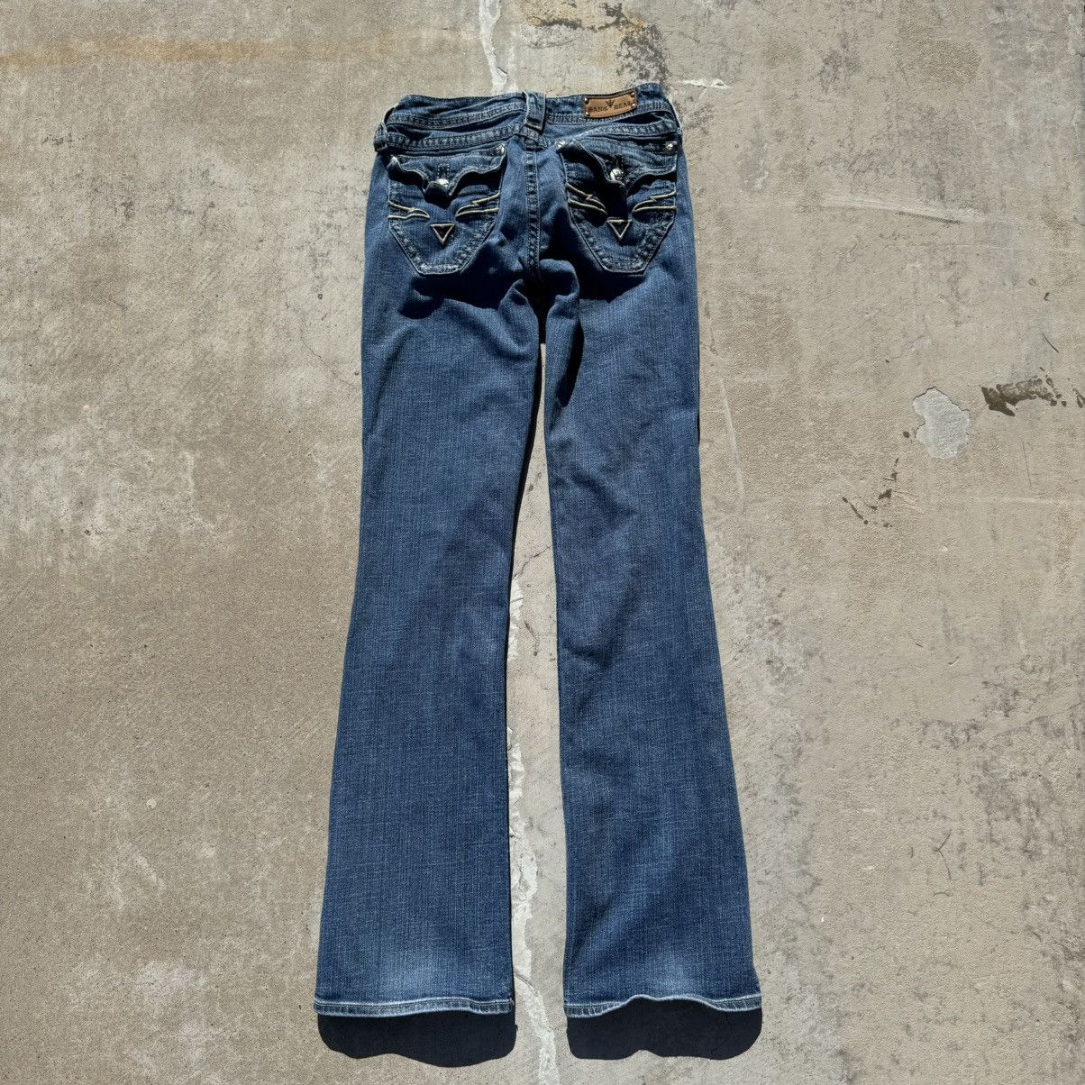 Miss Me × Rock Revival × True Religion Vintage Y2K Cyber Grunge