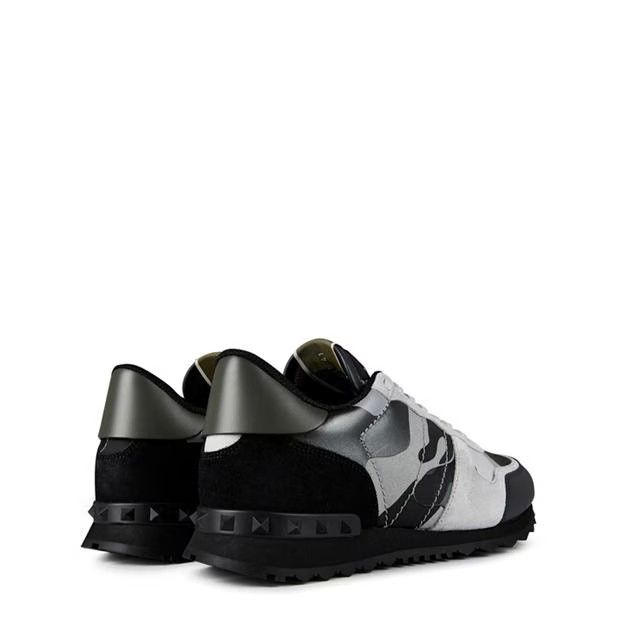Valentino o1g2r1mq0824 Rockstud Camouflage Trainers in Multicolor Size US 9.5 / EU 42-43 - 4 Thumbnail