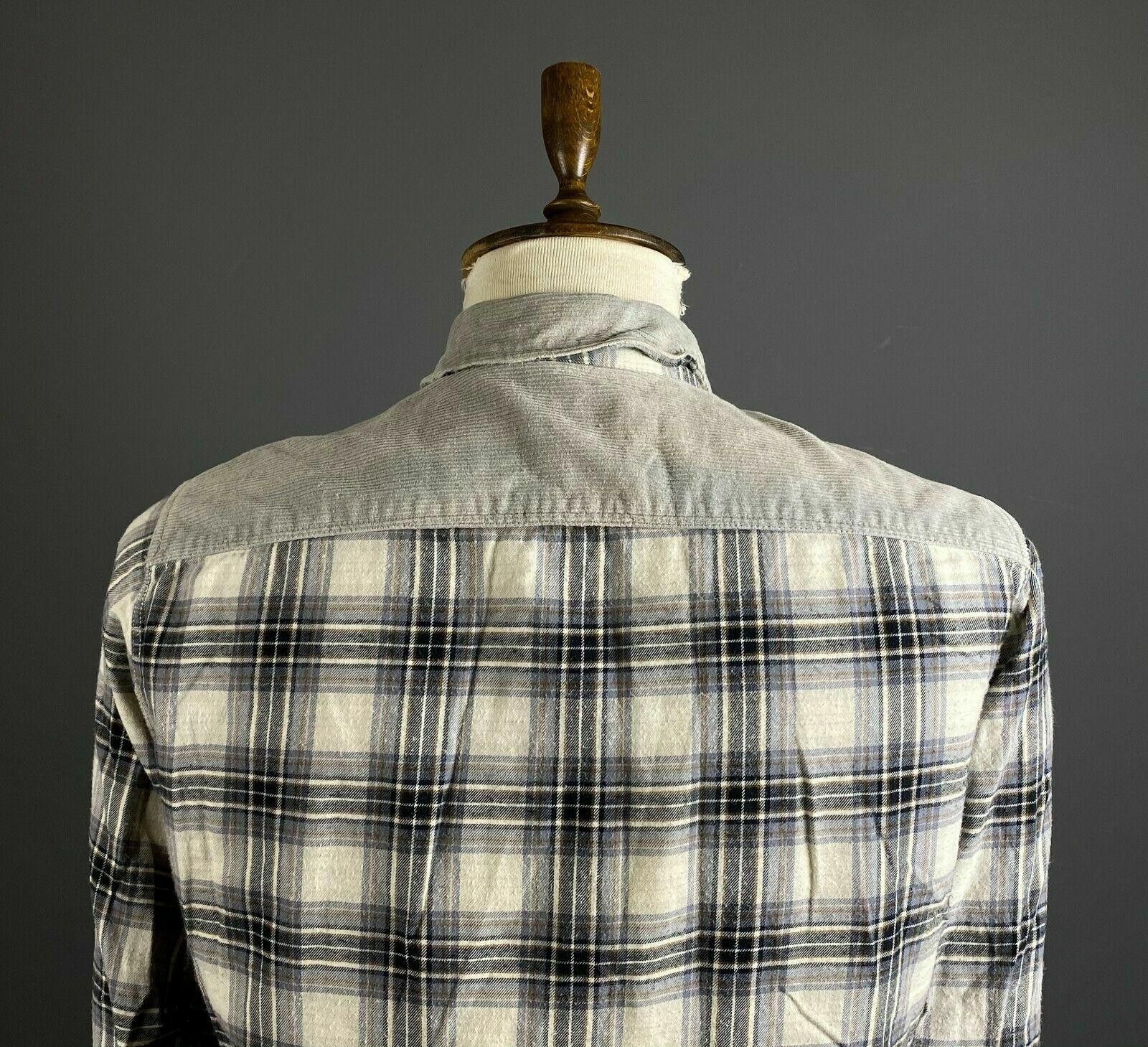 Allsaints All Saints Check Double Pocket Button Down Shirt Size M Size US M / EU 48-50 / 2 - 7 Thumbnail