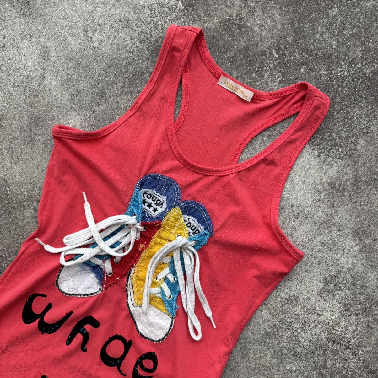 Hysteric Glamour × Japanese Brand × Vintage Amazing Y2K Vintage Super Sexy Glamour Tank Top Size M / US 6-8 / IT 42-44 - 2 Thumbnail
