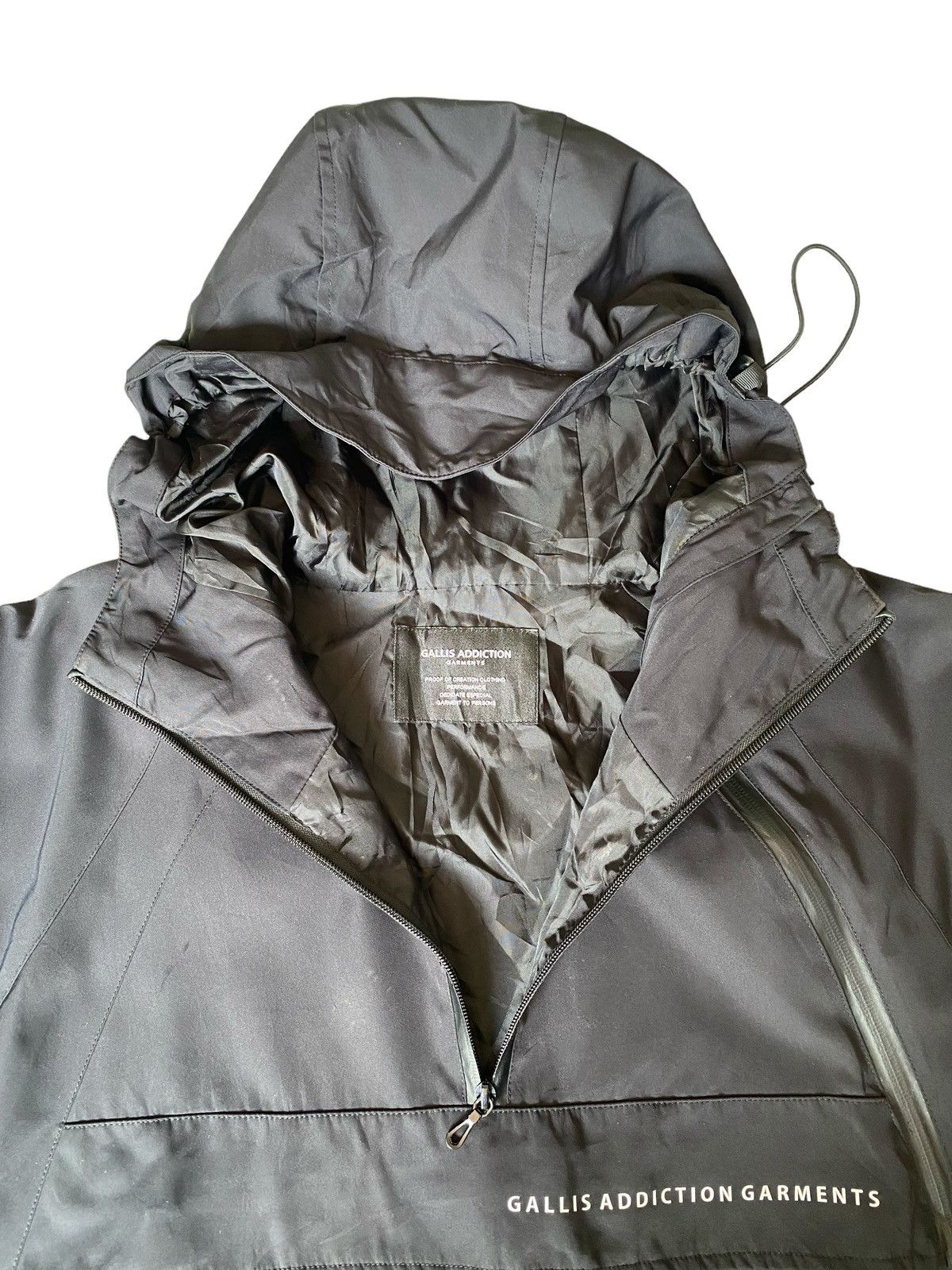 Japanese Brand Gallis Addiction Garment Hoodie Anorak Jacket Size US L / EU 52-54 / 3 - 8 Thumbnail