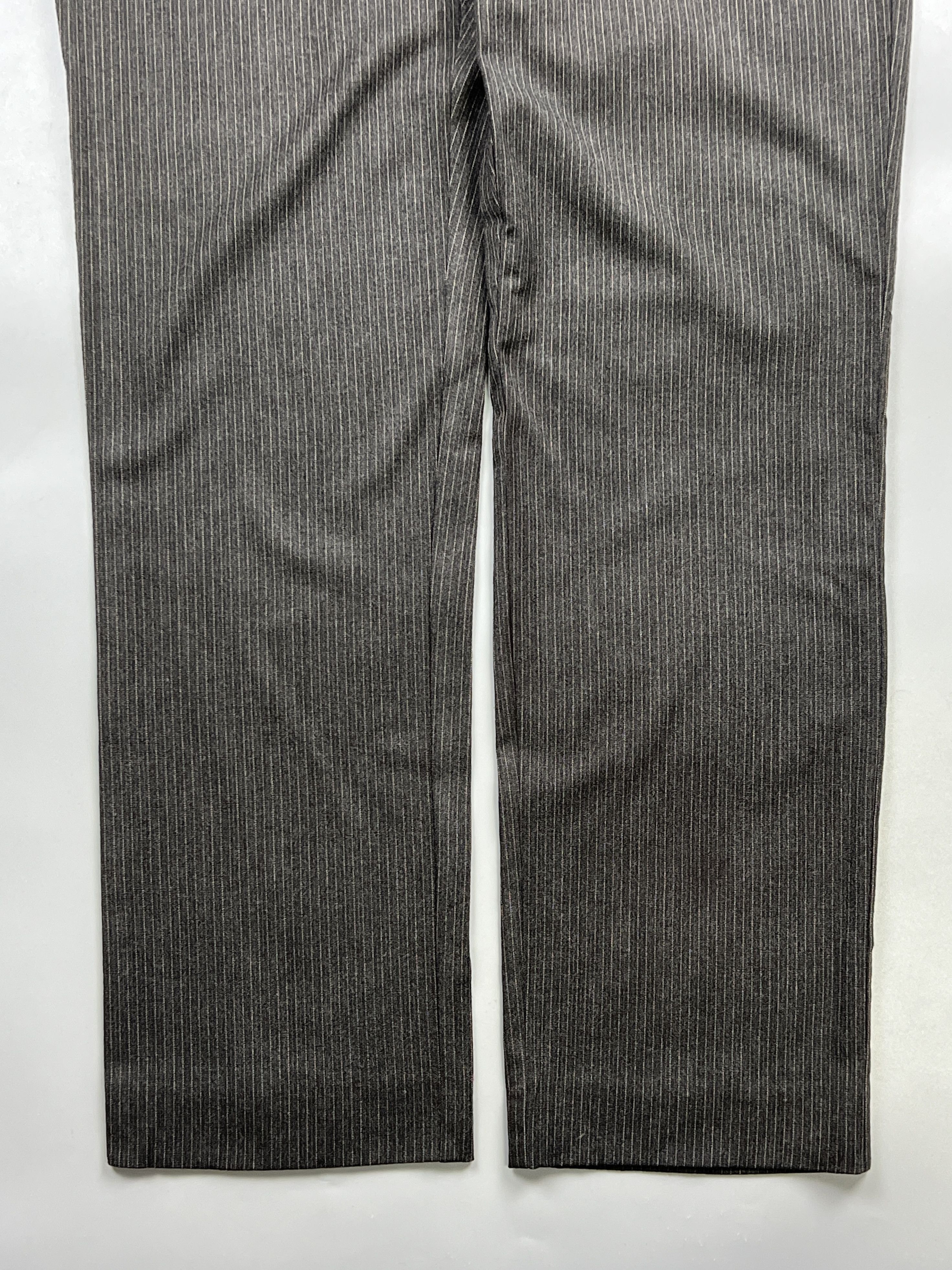 Marella Marella Striped Formal Trousers (Y0856) Size 34" / US 12 / IT 48 - 2 Thumbnail