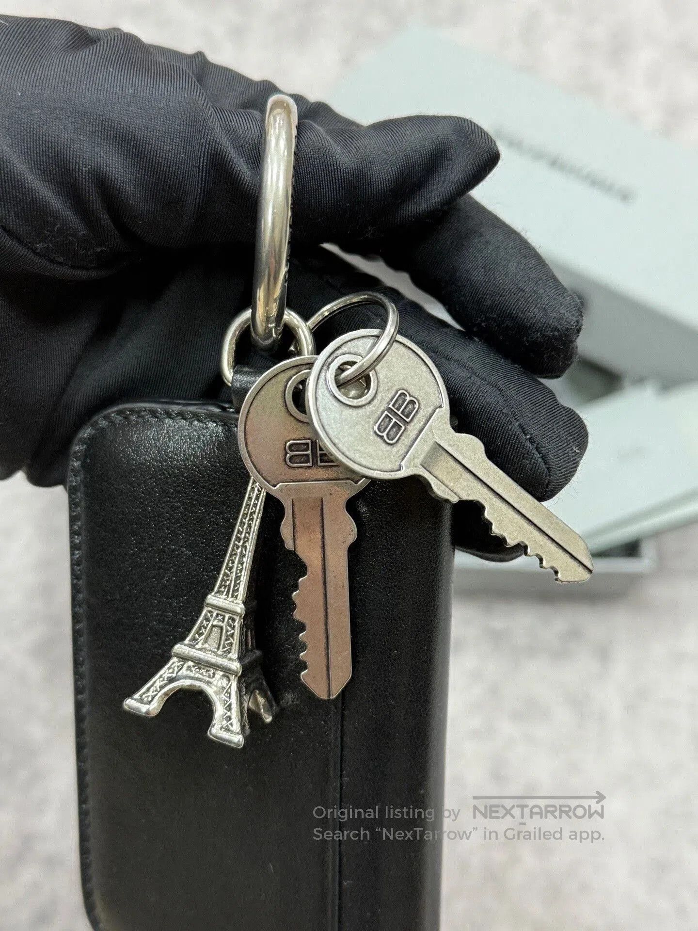 Balenciaga balenciaga keychain card holder accessory. Size ONE SIZE - 5 Thumbnail