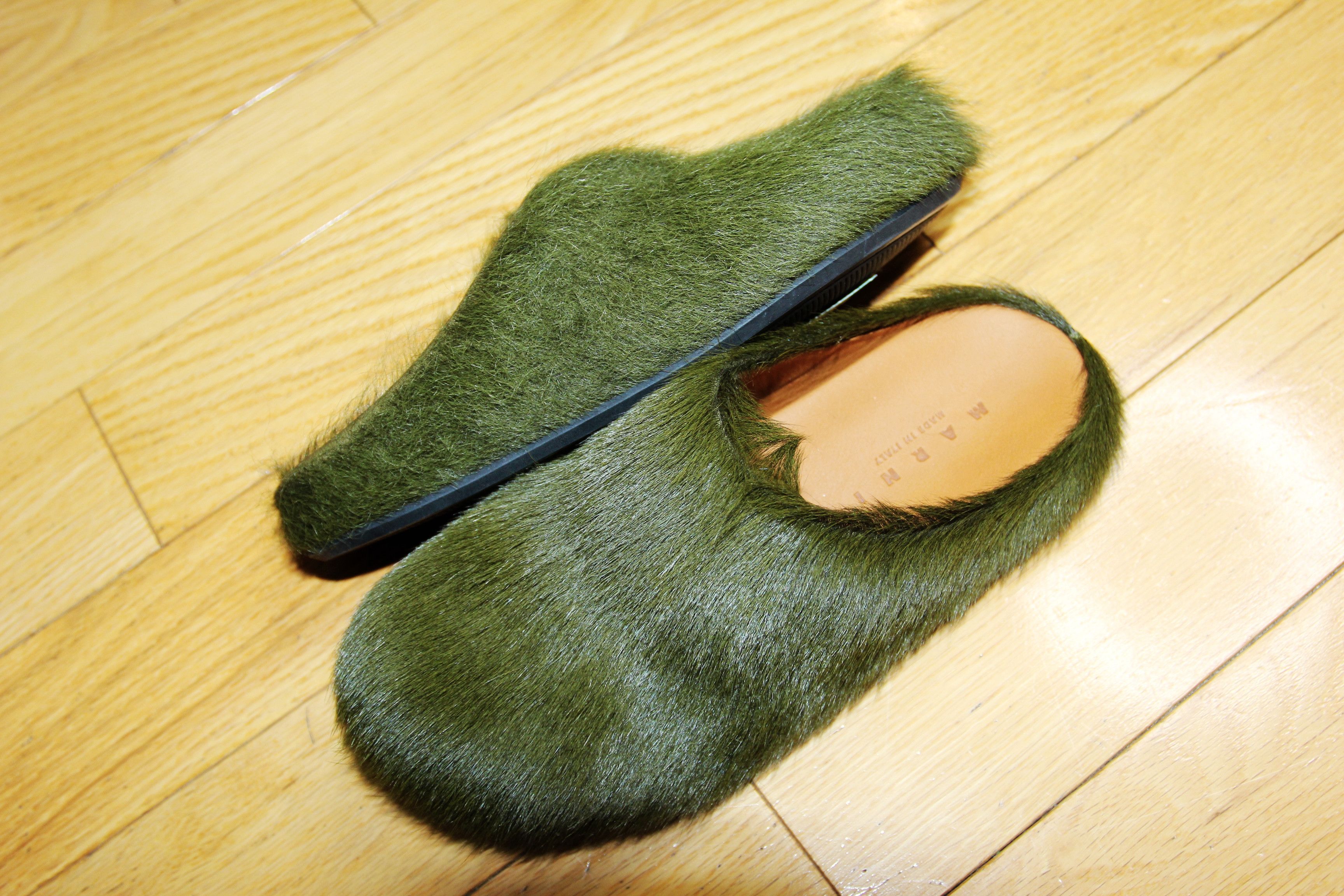 Marni BNWT AW25 MARNI FUSSBETT SABOT SHOES DEEP SAGE 36 Size US 6 / IT 36 - 3 Thumbnail