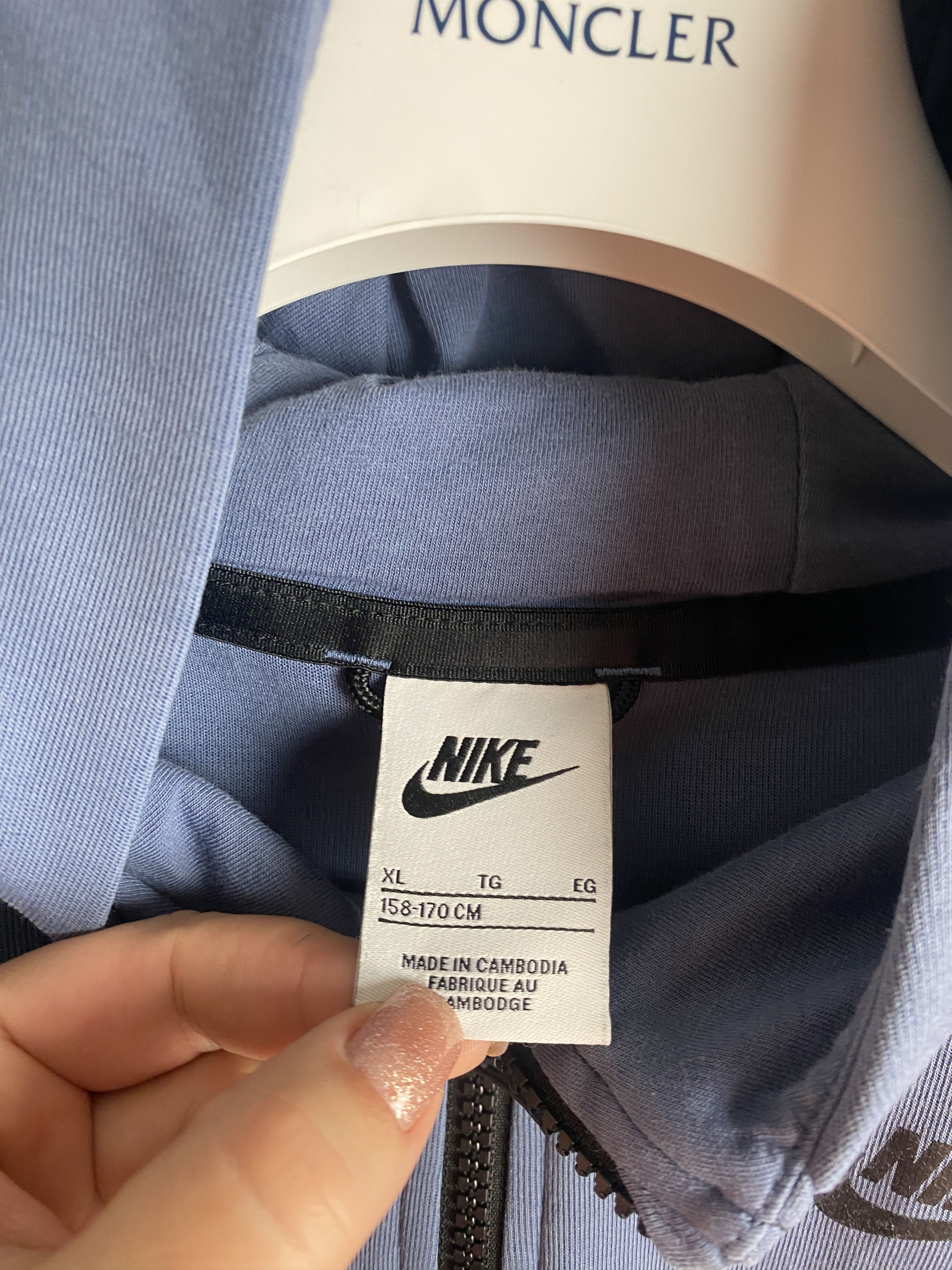 Nike Nike tech fleece zip-up hoodie drill drip trap Size US XS / EU 42 / 0 - 3 Thumbnail