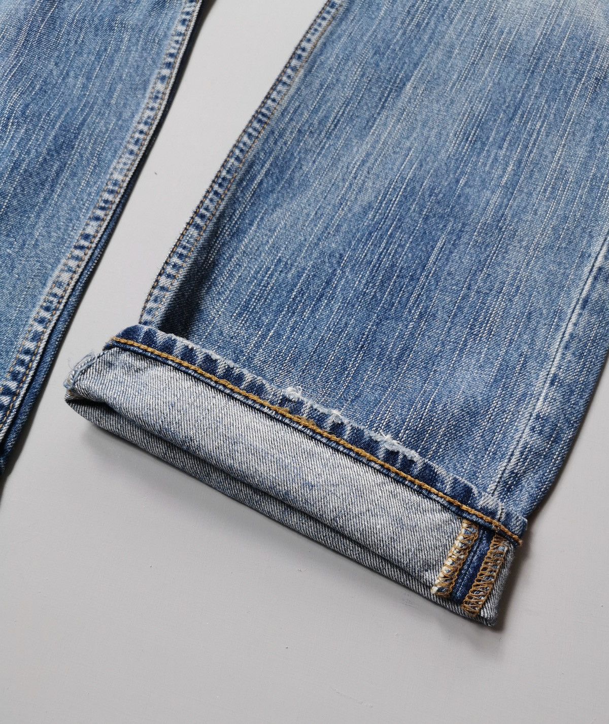 American Eagle Outfitters American Eagle Slim Straight Patchwork Distressed Jeans Size US 34 / EU 50 - 7 Thumbnail