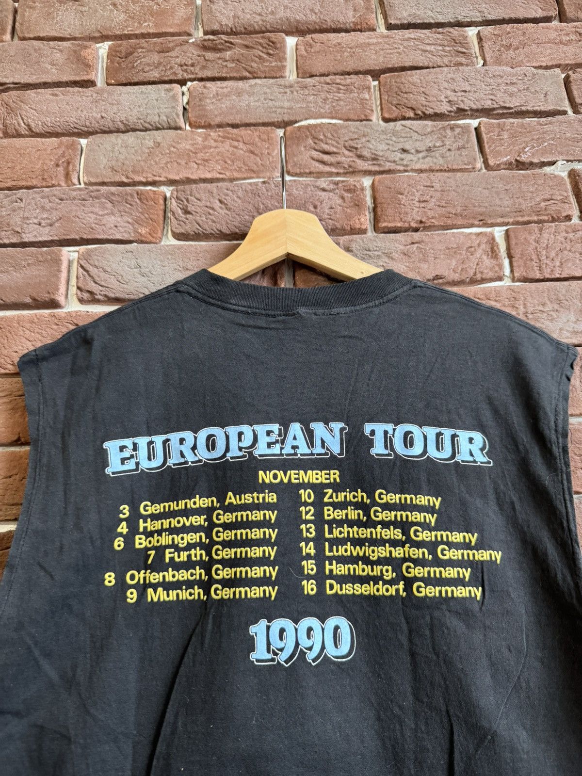 Band Tees Vintage 1990 KANSAS European Tour Rock Band Tee 90s Hrail Size US XL / EU 56 / 4 - 7 Thumbnail