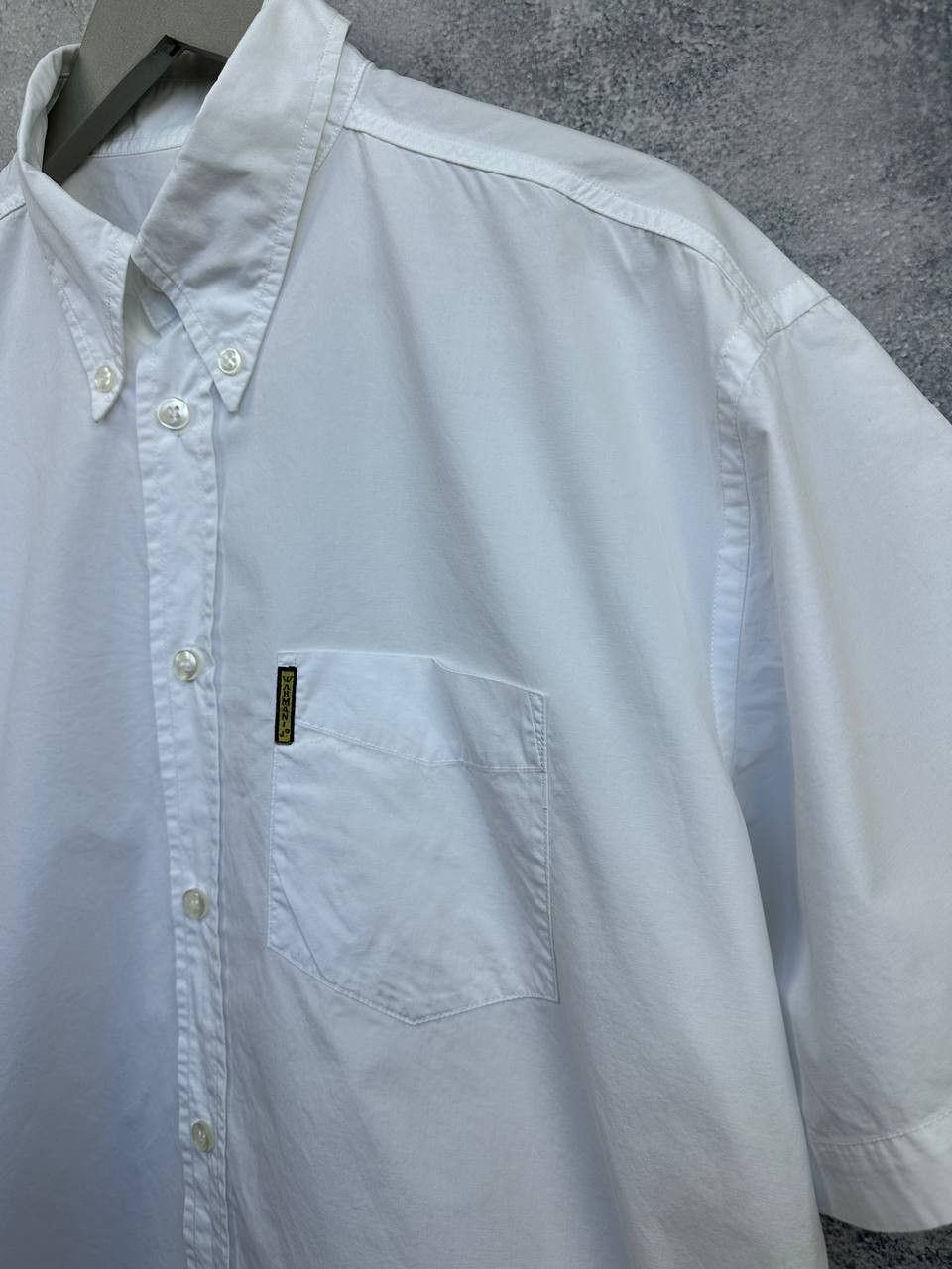 Armani Armani Jeans Classic Button-Down Oxford Shirt Timeless Size US XL / EU 56 / 4 - 5 Thumbnail