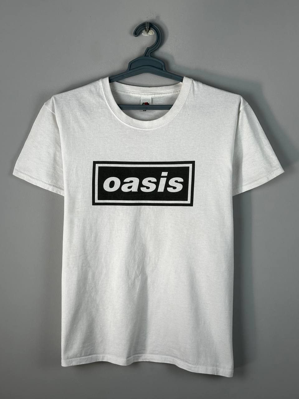 Band Tees Oasis Vintage T Shirts Y2K Box Big Centre Logo Size US M / EU 48-50 / 2 - 1 Thumbnail