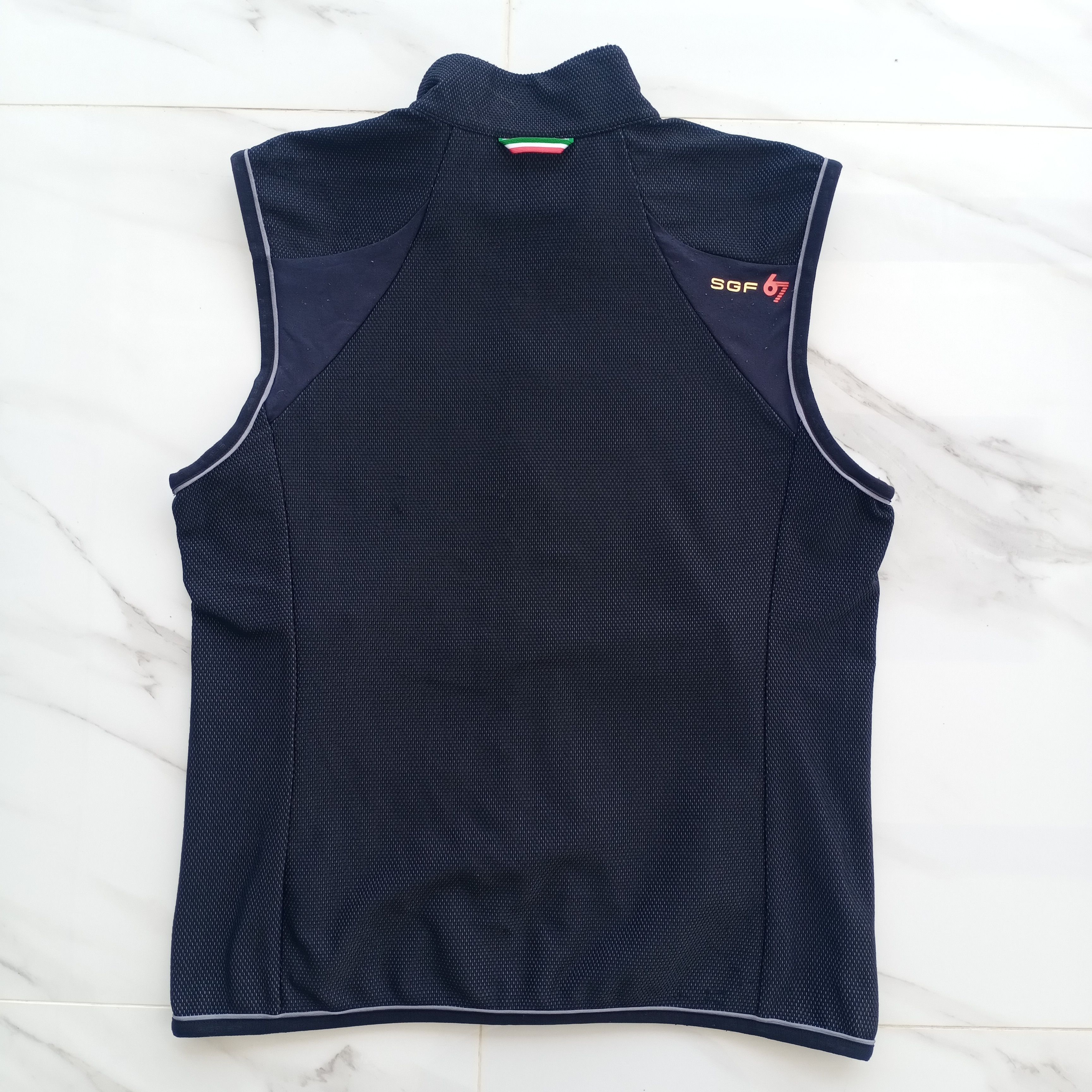 Lamborghini × Mercedes-Benz × Vintage Automobil Lamborghini Vest Work Jacket Black SGF 67 Size US S / EU 44-46 / 1 - 8 Thumbnail