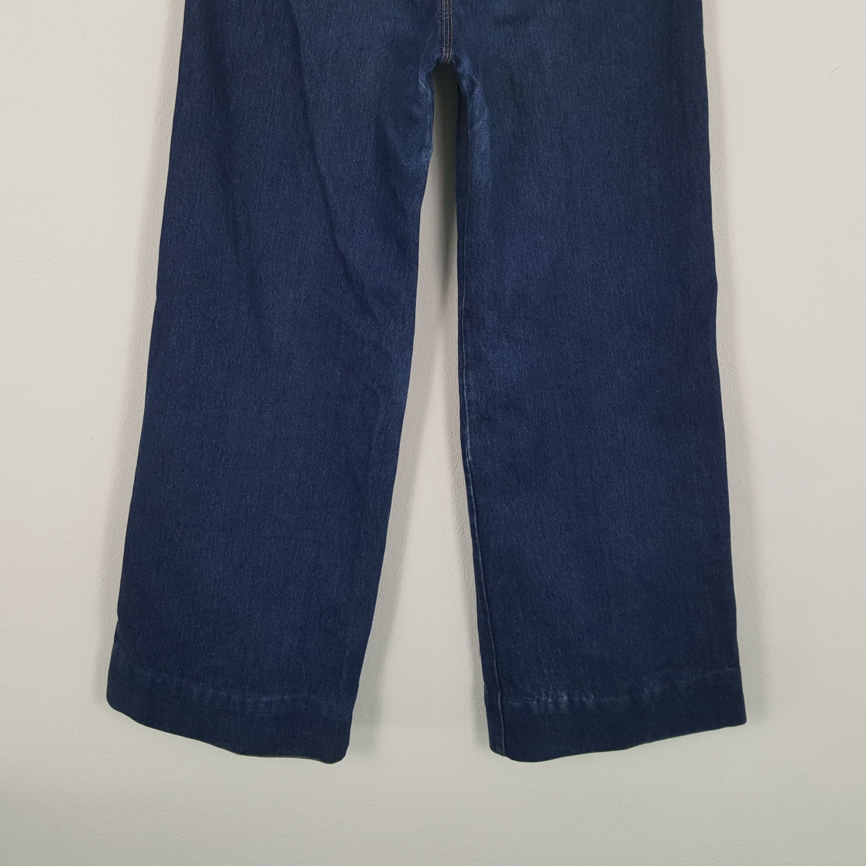 If Six Was Nine × Vintage WEST COAST Streetwear Fashion Baggy Style Jeans Size 29" - 6 Thumbnail
