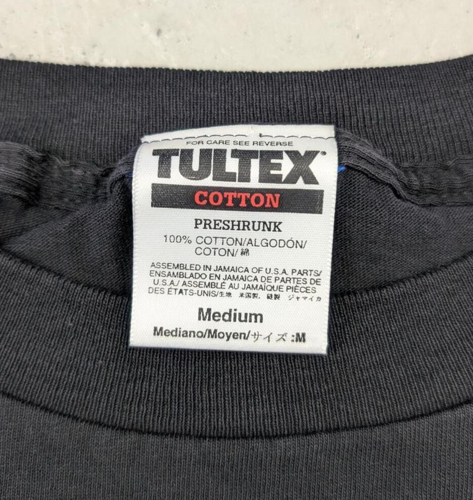 Tultex Vintage 90s Laura Croft Tomb Raider Tultex Promo T-shirt Size US M / EU 48-50 / 2 - 3 Thumbnail