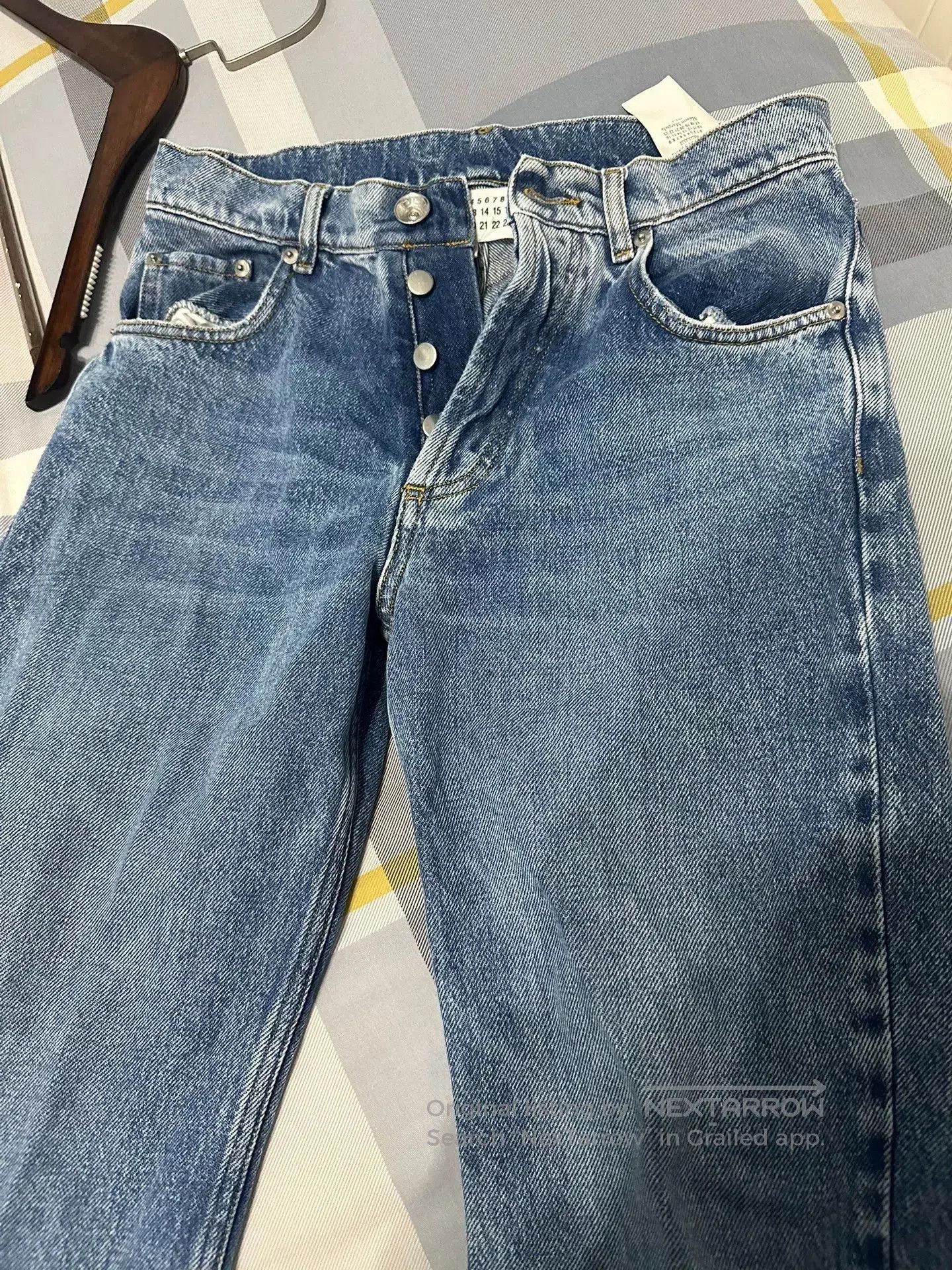 Maison Margiela Maison Margiela Casual Straight Leg Jeans. Size US 26 / EU 42 - 2 Thumbnail