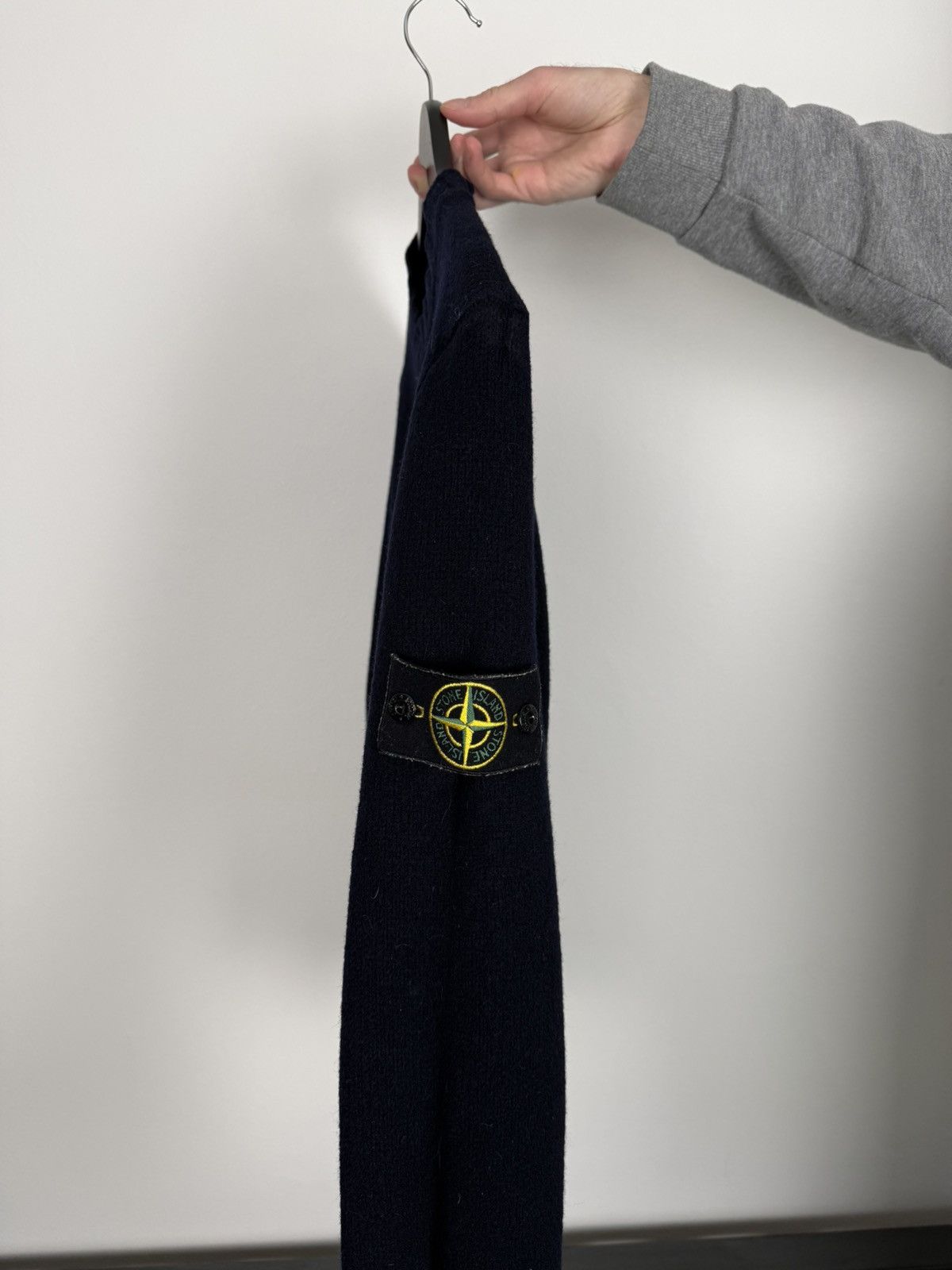 Stone Island Vintage blue Stone Island knitted sweater Size US M / EU 48-50 / 2 - 5 Thumbnail