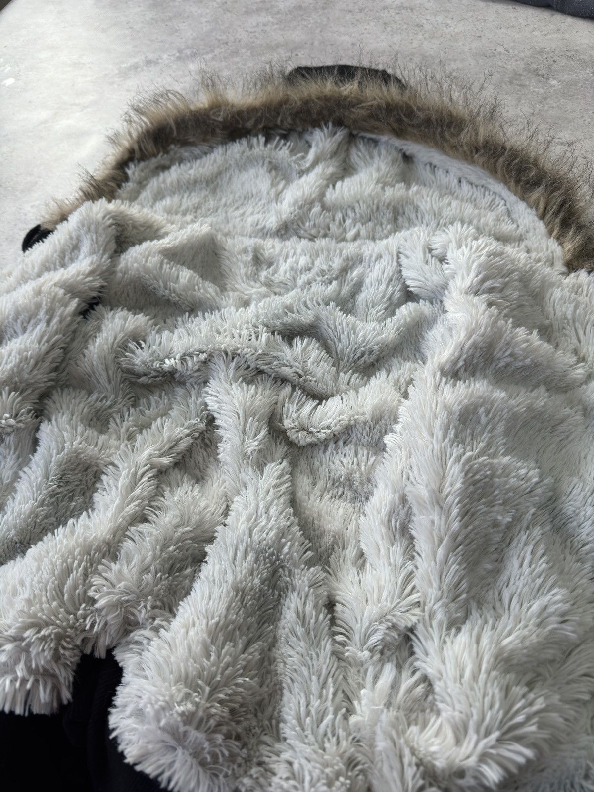 If Six Was Nine × Japanese Brand × Le Grande Bleu (L.G.B.) Vintage Japanese Full Fur LGB Number Nine Style Hoodie Size US L / EU 52-54 / 3 - 2 Thumbnail